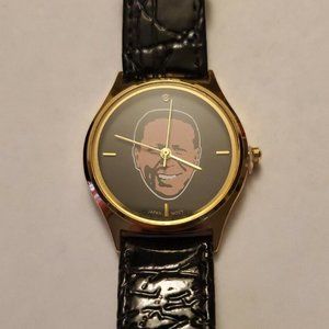 Tom Peterson Watch- Rare Black Dial - Style worn by Kurt Cobain of Nirvana